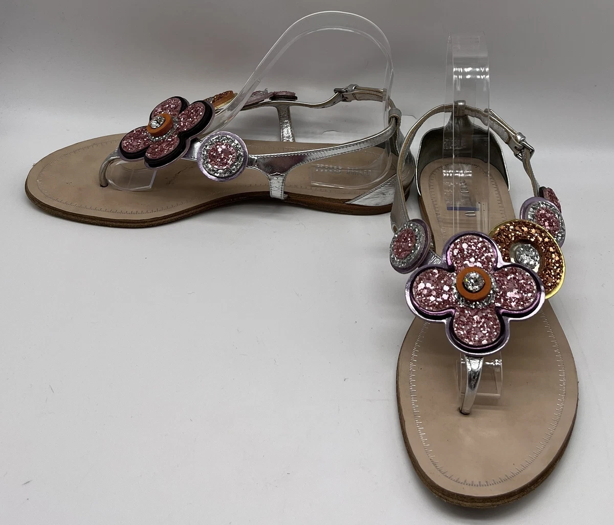 Women's Floral Miu Miu Sandals for sale | eBay