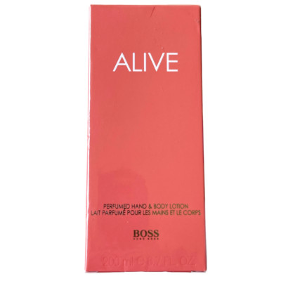 ALIVE by HUGO BOSS Perfumes Hand & Body Lotion 6.7 Oz 200ml New Sealed