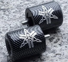 Yamaha XJ600 XJ 600 YZF R6 R1 FJR 1300 FJR1300 CARBON BAR ENDS