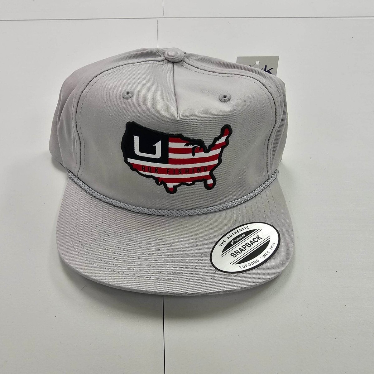 Huk American Huk Rope Trucker Hat Cap NWT!!