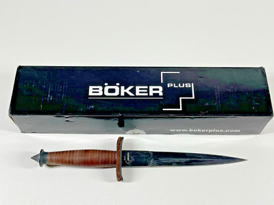 BOKER Plus USA Canada 1st Special Service Forces (RARE) Knife With Patch/Sticker