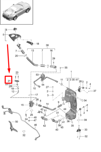 Sensore di pressione olio motore Porsche Macan 95B 7P5.906.051 7P5906051 NUOVO VERO - Foto 1 di 2