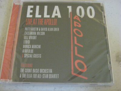 Ella 100: Live at the Apollo! [SEALED CD]   lot c