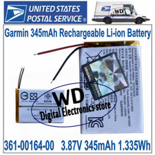 USPS 361-00164-00 361-00164-10 345mAh Battery For Garmin SmartWatch