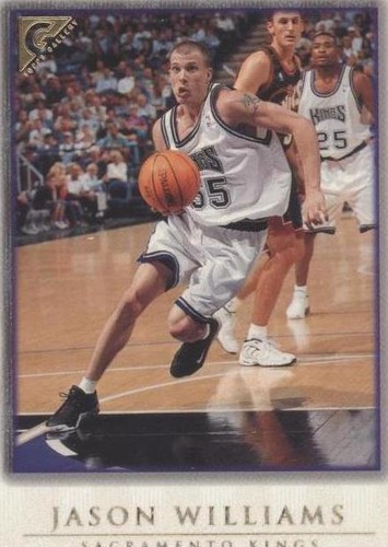 1999-00 Topps Finest Jason Williams Unpeeled Catalysts Card #236