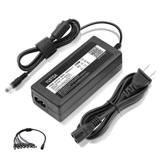 DC 12V 5A Power Supply Adapter +8 Split Power Cable for Lorex Swann QSee Sannce