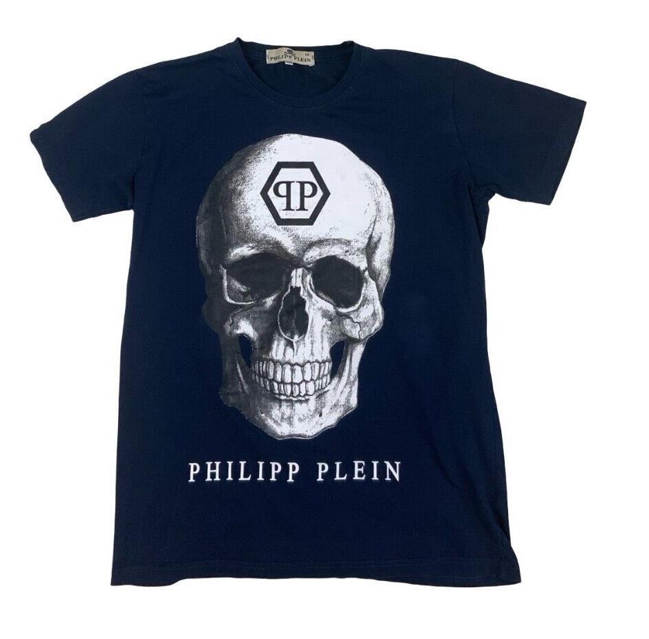 Philipp Plein T Shirt Glitter Skull PHILIPP PLEIN GRAPHIC SKULL