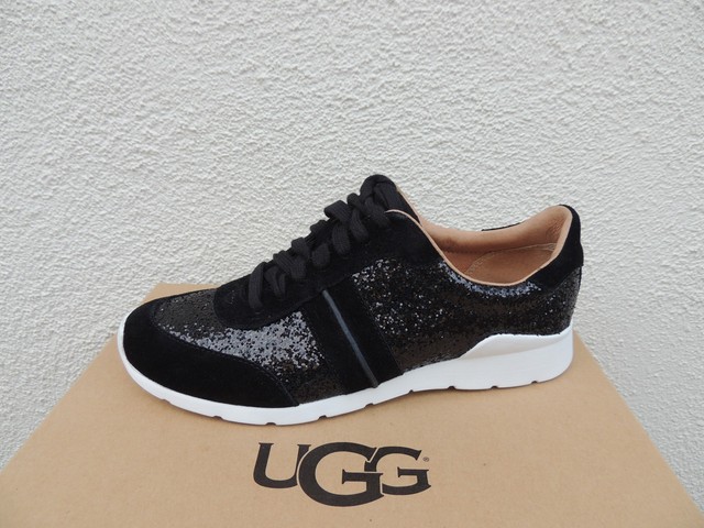 ugg jaida glitter sneaker black