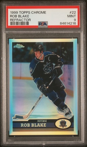 1999 Topps Chrome Rob Blake [Refractor] #22 card