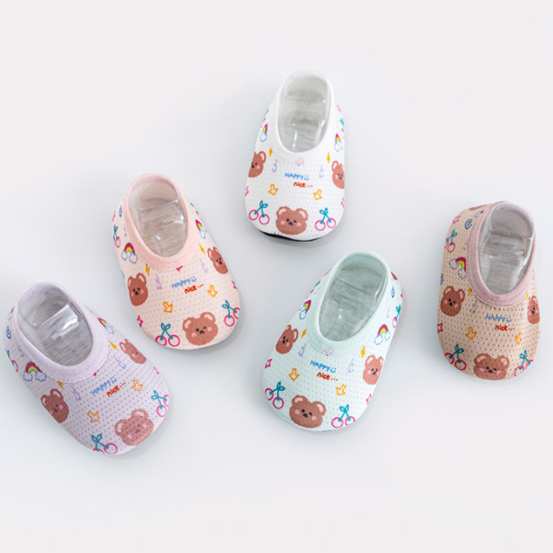 PONY Pantofole calde antiscivolo neonate bambine bambine bambine bambine calze culla cotone