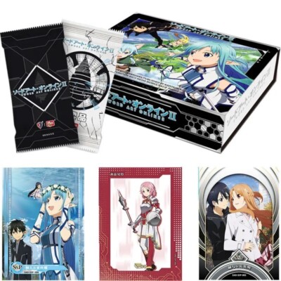 Sword Art Online Trading Card Anime 11 Packs CCG Booster Box KB Aniplex