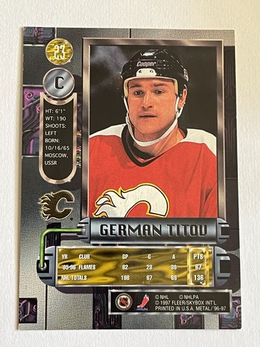 1996-97 Fleer Skybox Metal Universe NHL Hockey *Pick Your Card* - Picture 31 of 275