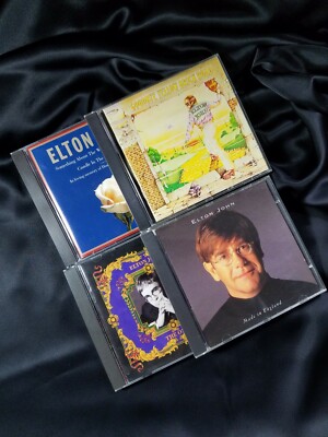 Elton John Lot 4 CDs Goodbye Yellow Brick Road Something About England The One
