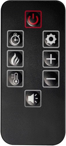 ArtiFlame Linz AF23S elektrischer Kamin LED Flammeneffekt 1,8 kW Braun bis 30 m - Bild 5 von 8