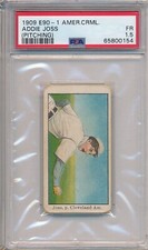1909 E90-1 AMERICAN CARAMEL - ADDIE JOSS - PSA 1.5 FR (SVSC) NEWLY GRADED!