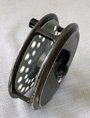 Vintage HARDY VISCOUNT 140 Fly Reel In Original Box With