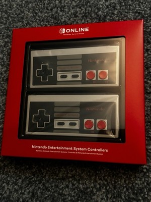 Nintendo Switch Online NES Controllers 2 Pack NIB USA OEM Sealed!