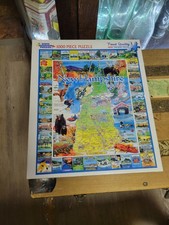 White Mountain Puzzle New Hampshire 1000 Piece Jigsaw Open
