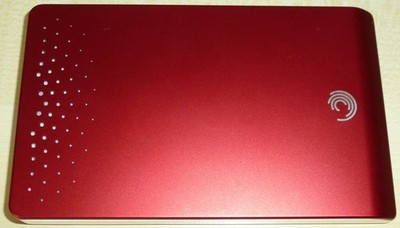 Seagate FreeAgent Go externe USB Festplatte 320GB rot/weiß (ohne Kabel)