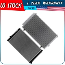 Radiator and AC Condenser Kit For 2013-2014 2015 2016 2017 2018 Toyota RAV4