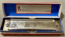 M. Hohner Marine Band No. 364 Diatonic Harmonica Key C with Box