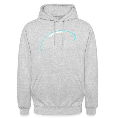 American Football Fan Geschenk Touchdown Unisex Hoodie