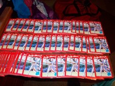LOT OF 248 SANDY ALOMAR JR ROOKIE BASEBALL CARDS THAT ARE IN EXCELLENT CONDITION