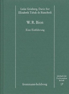 W. R. Bion: Eine Einführung (Jahrbuch der Psychoanalyse  | Grinberg, Léon | Buch