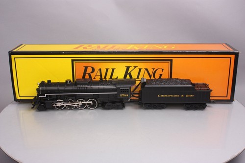 Locomotora de vapor y licitadora Berkshire MTH 30-1128-1 calibre O C&O 2-8-4 con PS1 LN/caja | Zustand: Used