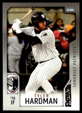 2025 Tyler Hardman MiLB Minor League Rookie Somerset Patriots Yankees