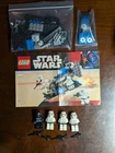 LEGO Star Wars 7667 Imperial Dropship Complete Set w Minifigs No Box