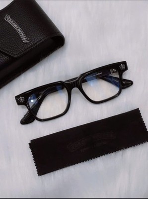 Chrome Hearts CH8349 Eyeglasses Frame Black 51-19 154 Unisex