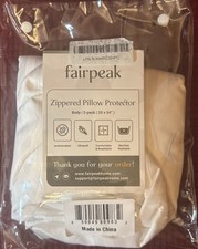2 Pack Body Size Pillow Protectors with Zipper, Oeko-Tex Certified Pillow Covers
