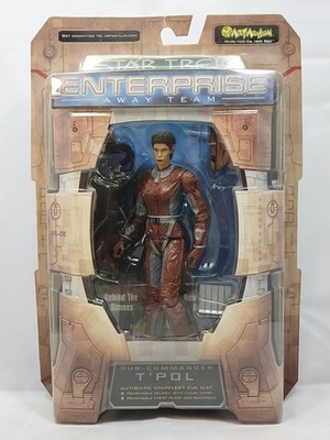 Star Trek Enterprise Series 2 T'POL Action Figure Away Team Art Asylum 2002 NEW
