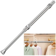 Best 12" Pull-Out Valet Rod for Closet Organization Add Extra Hanging Space 304
