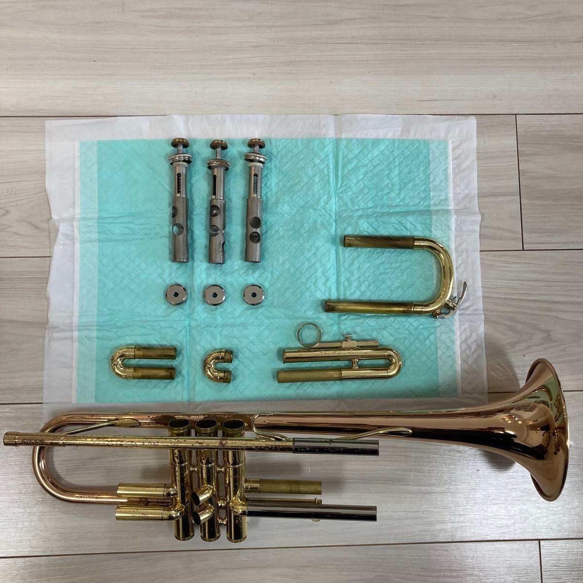 YAMAHA YTR-332 Trumpet Red Brass Bell w/Case excellent++++