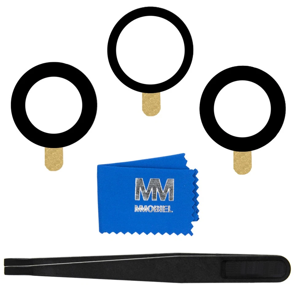 Repuesto de lente de vidrio para cámara trasera para iPhone 12 Pro - 6,1 pulgadas Foto 2 de 4