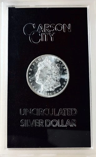 1884 CC MORGAN DOLLAR! GSA! PROOF LIKE! FROSTY CAMEO! OUTRAGEOUS! NR #S1073