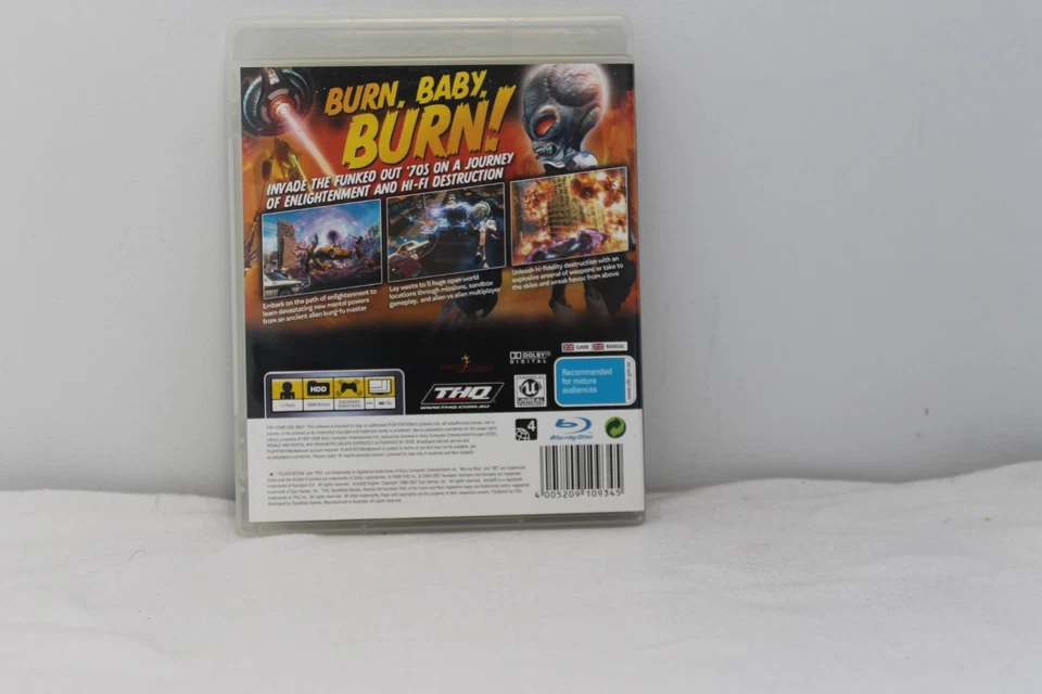 Destroy All Humans Path Of The Furon - PS3 Game - Complete With Manual Fastpost✅ - Image 2 of 3