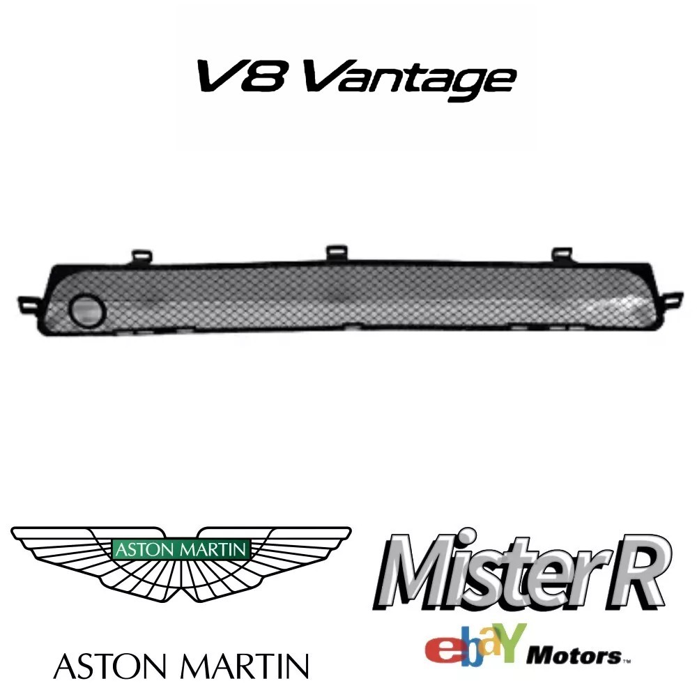 Aston Martin V8 Vantage • Mesh Lower Front Grille • V8V Genuine OE #9G33-8156-AA