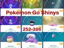Pokemon Go Shinys aus 3. Generation Nr. 252-386 Tausch