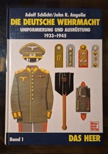 Die Deutsche Wehrmacht Heer Uniformen Ausrüstung 1933-45 Schlicht Angolia Buch 