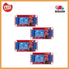 4pcs DC 12V Relay Module with Optocoupler Isolation for Secure Control Systems