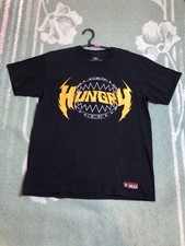 WWE Wrestling RYBACK Hungry Feed Me More Youth Size Large Black T-Shirt