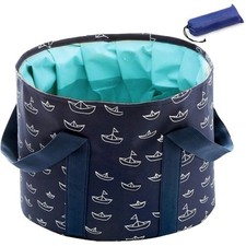 Collapsible Portable Foot Bath Tub for Soiling Feet Spa Pedicure Basin Travel