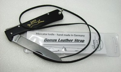 Mercator Outdoor Merchants Otter-Messer Black Cat Carbon Steel Pocket Knife Set