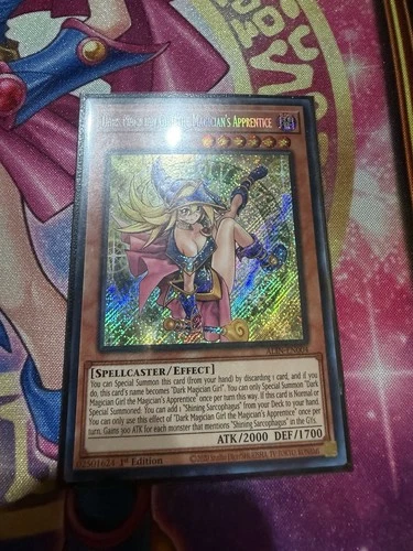 Dark Magician Girl the Magician's Apprentice ALIN-EN004 1st Ed Secret Rare LP