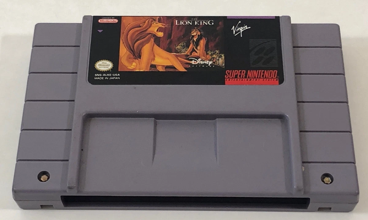 The Lion King Nintendo NES Video Games for sale | eBay