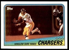 1988 Topps Kellen Winslow San Diego Chargers #203