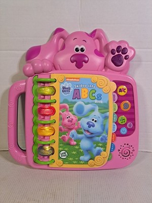 LeapFrog Blue's Clues and You! Skidoo Into ABC Electronic Book tested working